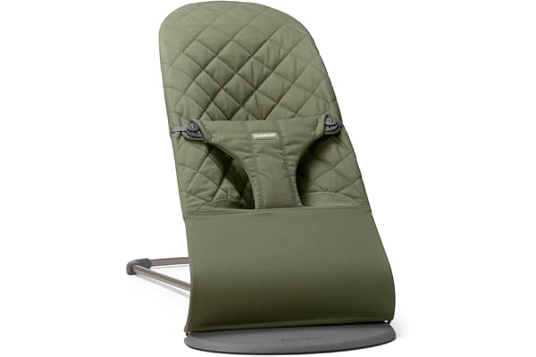 BabyBjörn Transat Bliss, Tissé, matelassage Classique, Vert foncé