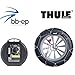 Produktbild Feingliedrige Schneekette THULE 9mm (9719080584) für Porsche 924 S mit der Reifengröße 195/65 R15 im Set mit hochwertigen Handschuhen - CG9080
