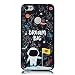 Produktbild Everainy Kompatibel für Xiaomi Redmi Note 5A Hülle Silikon Bumper Gummi Kreativ Cover Hüllen für Xiaomi Redmi Note 5A Handyhülle Stoßfest TPU Stoßstange Schwarz Schutzhülle (Dream Big)
