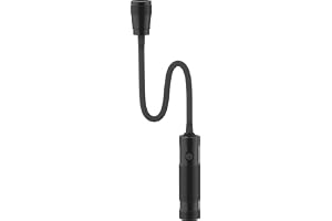 goobay Flexibel LED-arbet med svanhals, 230 LM, justerbart ljus, magnetisk bas, vattentät, AAA-batteridriven, 58390