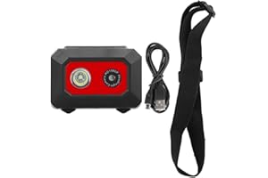 QINLORGO Cámara Deportiva DV, 120 ° Gran Angular AVI Camara Deportiva, Resolución HD De 1920x1080p, Módulo De Cámara Hd De 1.3mp Para Varias Fotos Deportivas Al Aire Libre(Black red)