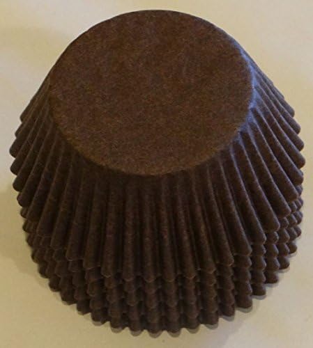 50 Brown Cupcake Liners Baking Cups STANDARD SIZE BC-30-50