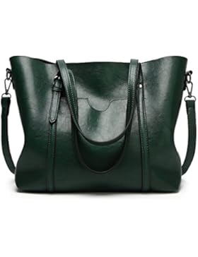 Modemoven Damen Handtaschen Casual Top Griff Satchel Schultertasche Lady Messenger Tote Bag Geldbörse