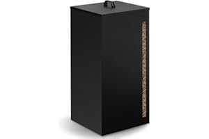 IDMarket - Depósito de pellets 30KG 35 x 35 x 52 cm