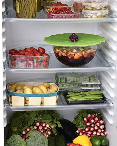 Charles Viancin Grape Luftdichter Deckel, Silikon, 28 cm, grün - 6