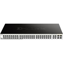 D-Link 52-Port Gigabit Smart Managed Switch | 48 GbE + 4 Combo SFP ...