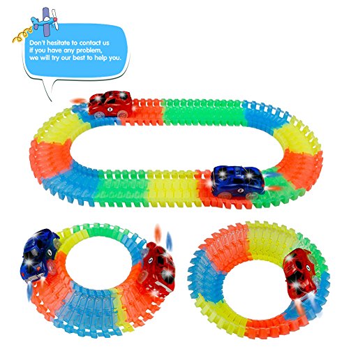 pista macchinine luminosa