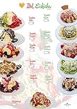 elektrische spaghettipresse Aufkleber Spaghettieis-Plakat, selbstklebend, DINA 1