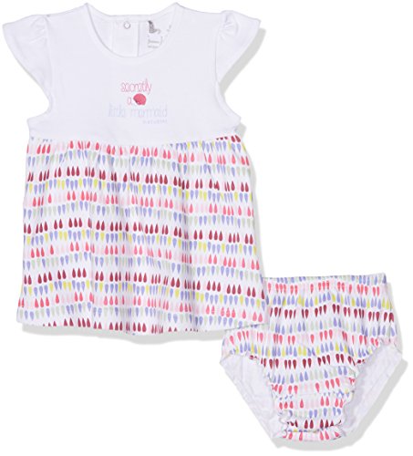 natubini Baby-Mädchen Kleid Bio-Baumwolle mit Höschen