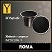 Produktbild 50 KAPSELN NESPRESSO KOMPATIBEL – ROMA