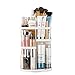 Produktbild LAVANY Jerrybox Schmink Aufbewahrung, 360 Grad Drehbarer Kosmetik Organizer mit Einstellbare Nagellack Lippenstift Pinsel Aufbewahrung, Praktisch für alle Make Up Zubehör (Square White)