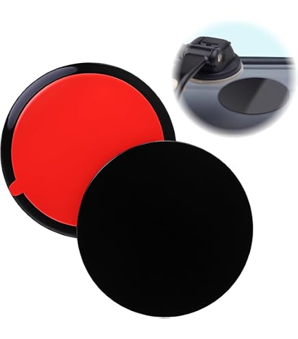 2 Disques Adhésifs 80 Mm Pour Tableau De Bord - Fixation Solide GPS, Téléphone, Dashcam - Universel Et Facile à Poser