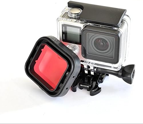 Eink Scuba Dive Red Filter for Gopro Hero 4 Black, Silver and Hero3+ Standard Housing - Blue Water