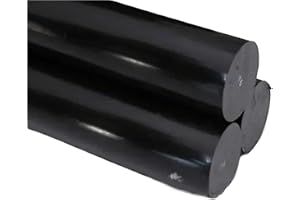 Nylonstång Runda nylonstänger 6 PA6 plast (20 x 250 mm)