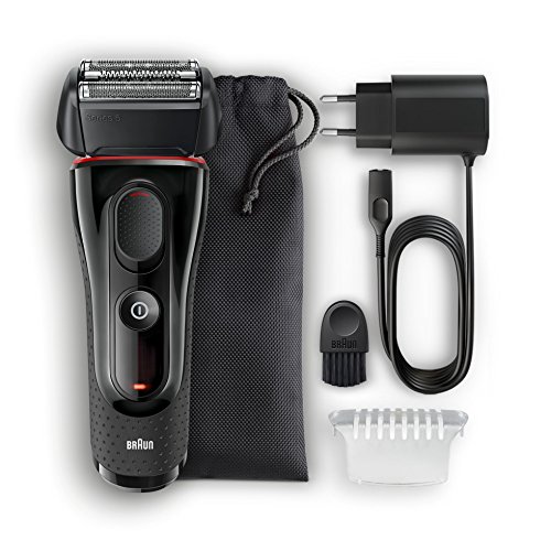 Braun Series 5 Elektrischer Rasierer 5030s, schwarz/rot - 5