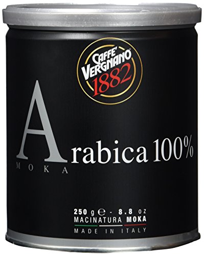 Caffè Vergnano 1882 Moka gemahlen Dose, 2er Pack (2 x 250 g)