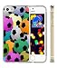 Produktbild Belloo Gemalt Hardcase für iPhone 5 5S 5G Handyhülle Schutzhüllen Shell Abdeckung Back Cover - Buntes Fußball