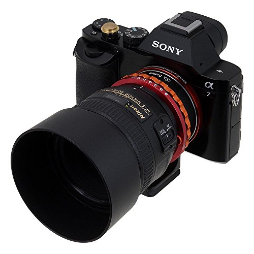 Fotodiox DLX Series Adaptateur  Nikon G Lens  including     AI  AI AF-S  AF de d  etc  to Sony E-mount adaptateur de support Camera       For Sony Alpha E-mount photo Fujifilm  APS-C   Full Frame Such AS NEX-7      x3b1     5100      x3b1     7R II 