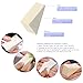 PIXNOR Makeup Wedges Foundation Sponge Nail Art Sponges Non Latex - 20 Pack