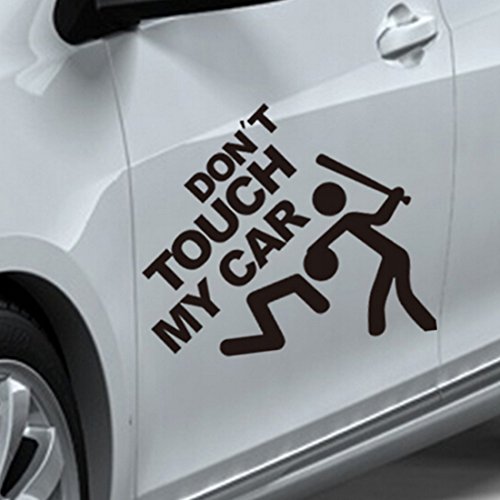 Don’t Touch My Car Lustige Auto Aufkleber Abziehbild Wasserdicht - 3