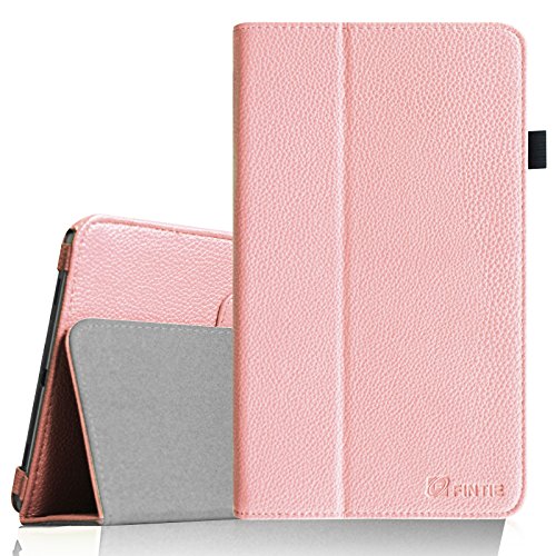 Fintie Samsung Galaxy Tab 4 7.0 Hülle Case - Slim Fit Folio Kunstleder Schutzhülle Cover Tasche mit Ständerfunktion für Samsung Galaxy Tab 4 7.0 T230 T235 (7 Zoll) Tablet, Rosa