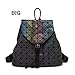 Produktbild Bao Rucksäcke Frauen Geometrische Schultertasche Schultasche Hologramm Leucht Rucksack Silber Rucksack Mochilas Luminous Big A