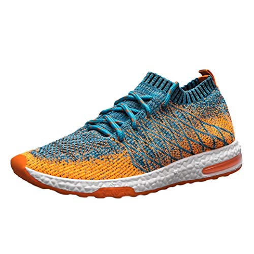 Preisvergleich Produktbild ABsoar Sneaker Canvas Laufschuhe Herren Schüler Sportschuhe Gewebte Mesh Turnschuhe Freizeitschuhe Outdoor Atmungsaktive Schuhe Männer Schuhe Gym Schuhe,ABsoar