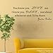 PopDecors - You know you LOVE me-Justin Bieber-wall decals inspirational quote wall decals quote decals wall stickers quotes inspirational quotes decals lyrics famous quotes wall decals nursery rhyme