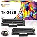 Produktbild Toner Bank 2 Pack Kompatibel Toner für TN-2420 TN2420 for Brother HL L2350DW L2310D L2357DW L2375DW L2370DN Brother MFC L2710DN L2710DW L2730DW L2750DW Brother DCP L2510D L2530DW L2537DW L2550DN Toner