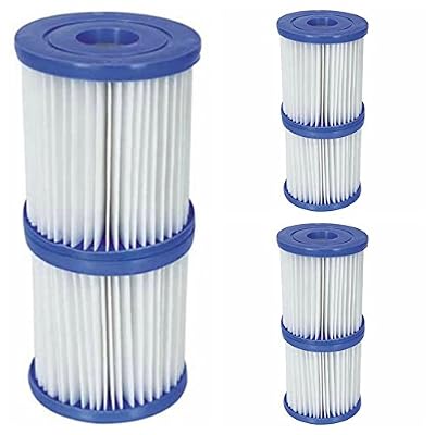 BESTWAY LAY-Z-SPa TAILLE II CARTOUCHE DE FILTRE DE PISCINE REPLACMENTS BW58094 LOT DE 6