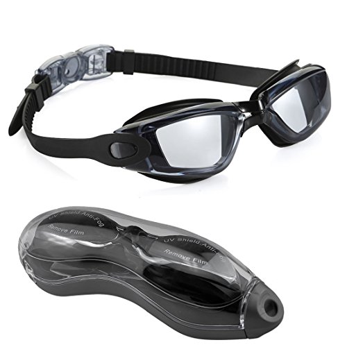 Gafas de Natación, EveShine Gafas para Nadar Antiempañado y Anti Rayos UV Para Hombres Mujeres Adultos Jóvenes Niños Niño - Lo Mejor Para Hombres, Mujeres, Niños - Ideal para Todo Tipo de Agua, Piscina, Deportes Acuáticos