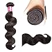 Longqibeauty® Brazilian Ombre Virgin Hair Body Wave Hair Weave 3bundle /pack 100% Human Virgin Hair Extensions 95-100g/pc 1b#/4#/27# color