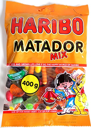 10 x HARIBO MATADOR MIX 400g Incl. Goodie von Flensburger Handel