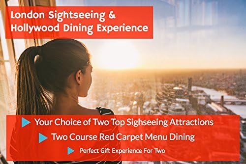 London Sightseeing &amp; Hollywood Dining for Two - Choose The London Eye or View From The Shard - Two Course Red Carpet Menu at Planet Hollywood Included