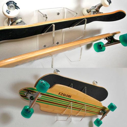 DOUBLE Wandhalter Wandhalterung Board Rack für Wakeboard, Kiteboard, Snowboard, Longboard, Skateboard, Wakeskate, Skimboard - 6