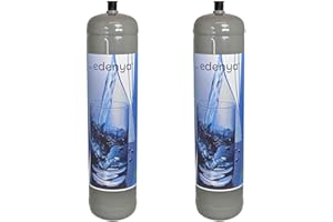 TERMOIDRAULICA RV TermoidraulicaRV® 2 bombole CO2 monouso e290 uso alimentare acqua frizzante per gasatori e refrigeratori acqua attacco M11x1