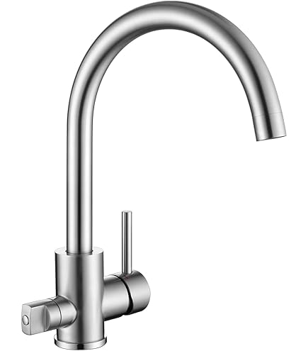 Venlo Nimbus II Messing Keramis keukenkraan uitloop 20 cm. Chroom