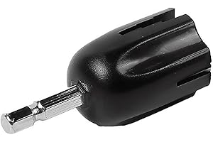 BRDTKUGV Guitar String Winder Head Tool, Drill Bit Peg Winder, Electric Drill Tuning Peg Puller, Guitar Bass Repair Maintenance, DIY Tool Easy to Use, for AcousticguitarElectric Guitar Electric Bass