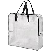 Ikea DIMPA Saklama &ccedil;antası, dayanıklı ve şeffaf 65x22x65 cm [Temizlemesi kolay - sadece durulayın ve kurulayın]