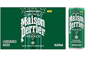 Maison Perrier Plain Sparkling Water cans 8x330ml