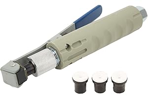 KIMISS Abrasive Blaster Sandblaster, Sand Nozzle Head with 3 Ceramic Tips Remove Stain Rust Grime for Multiple Media