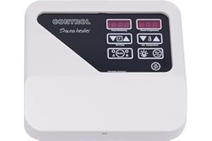 OUKANING Unidad de Control de Calentador de Sauna Controlador de Calentador Externo de Control de Sala de Sauna 3-9Kw
