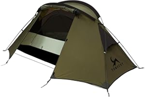 TOMOUNT Tent 1 Person Nylon Ultralight Camping Tent Small Pack Size 4 Season Waterproof & Windproof Compact Dome Tent for Hiking, Hiking, Camping, Outdoor