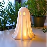 K&uuml;&ccedil;&uuml;k Cadılar Bayramı hayaleti (LED tealight uyumlu) Little Halloween ghost (LED tealight compatible)