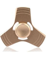 Finger Spinner Metal CrazyFire Hand Spinner Fidget Toy,Triangle EDC Enfant ou Adulte pour Stress Reliever Reducer - Aluminium