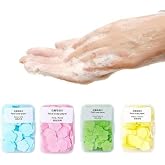 Orret Home 4 Box Perfumed Mini Paper Soap &ndash; 300 Leaf Magic Melting Soap, Portable Hand Cleaner, School, Travel and G