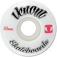 Venom Skateboards Wheels 99a Urethane for Street Skating Skateparks White Set of 4 Size 50mm