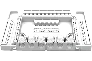 WAGO Puszka łącząca do przewodów płaszczowych, rozdzielacz obiegu grzewczego, rozgałęźnik seria 221, maks. 4 mm² zaciski bez zacisków łączących (1 sztuka), biała