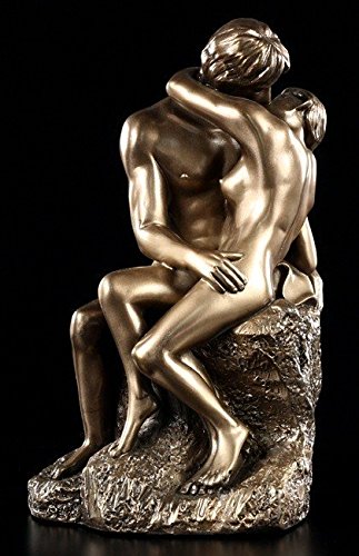 Figuren Shop GmbH Erotische Akt-Figur Liebespaar - Küssendes Paar - The Kiss