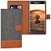 Produktbild kwmobile BlackBerry Priv Hülle - Kunstleder Wallet Case für BlackBerry Priv mit Kartenfächern und Stand